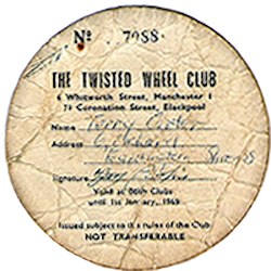 Twisted Wheel Membership Card