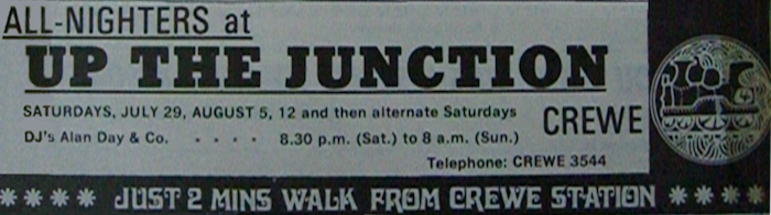 Up The Junction advert from Blues And Soul