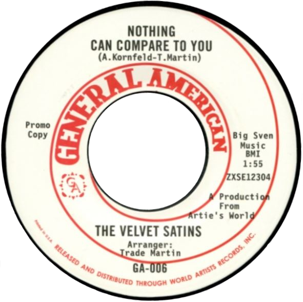 Nothing Can Compare To You - The Velvet Satins