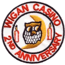 Wigan Casino badge