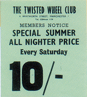 Twisted Wheel advert