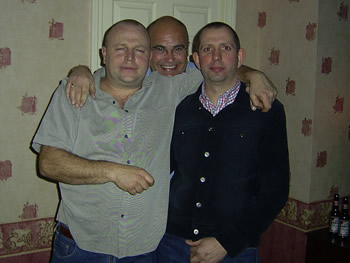 Pete Ankers, Dave Redshaw and Ady Cope